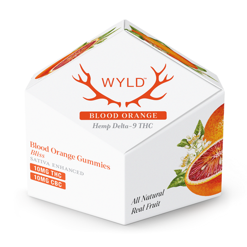 Blood Orange 1:1 THC:CBC | Bliss - Wyld 10mg THC