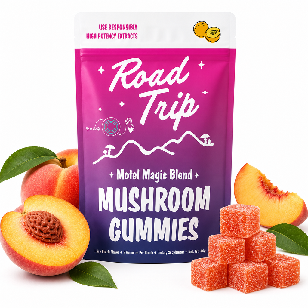Motel Magic Mushroom Gummies - Juicy Peach alt view