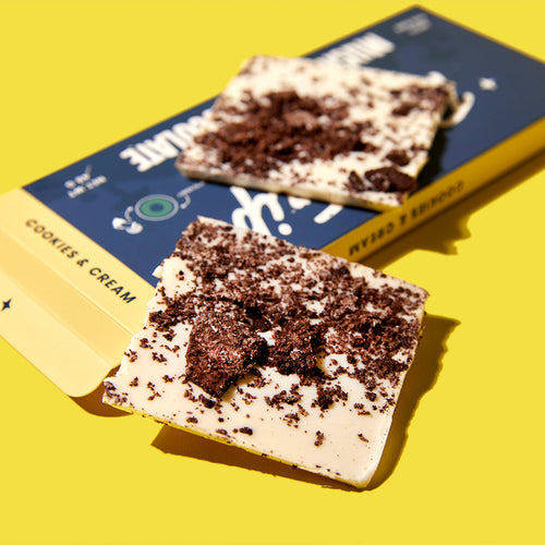 Desert Stardust Mushroom Chocolate Bar - Cookies & Cream alt view