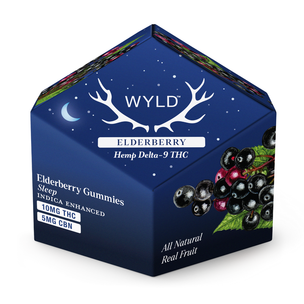 Elderberry 2:1 THC:CBN | Sleep - Wyld 10mg THC