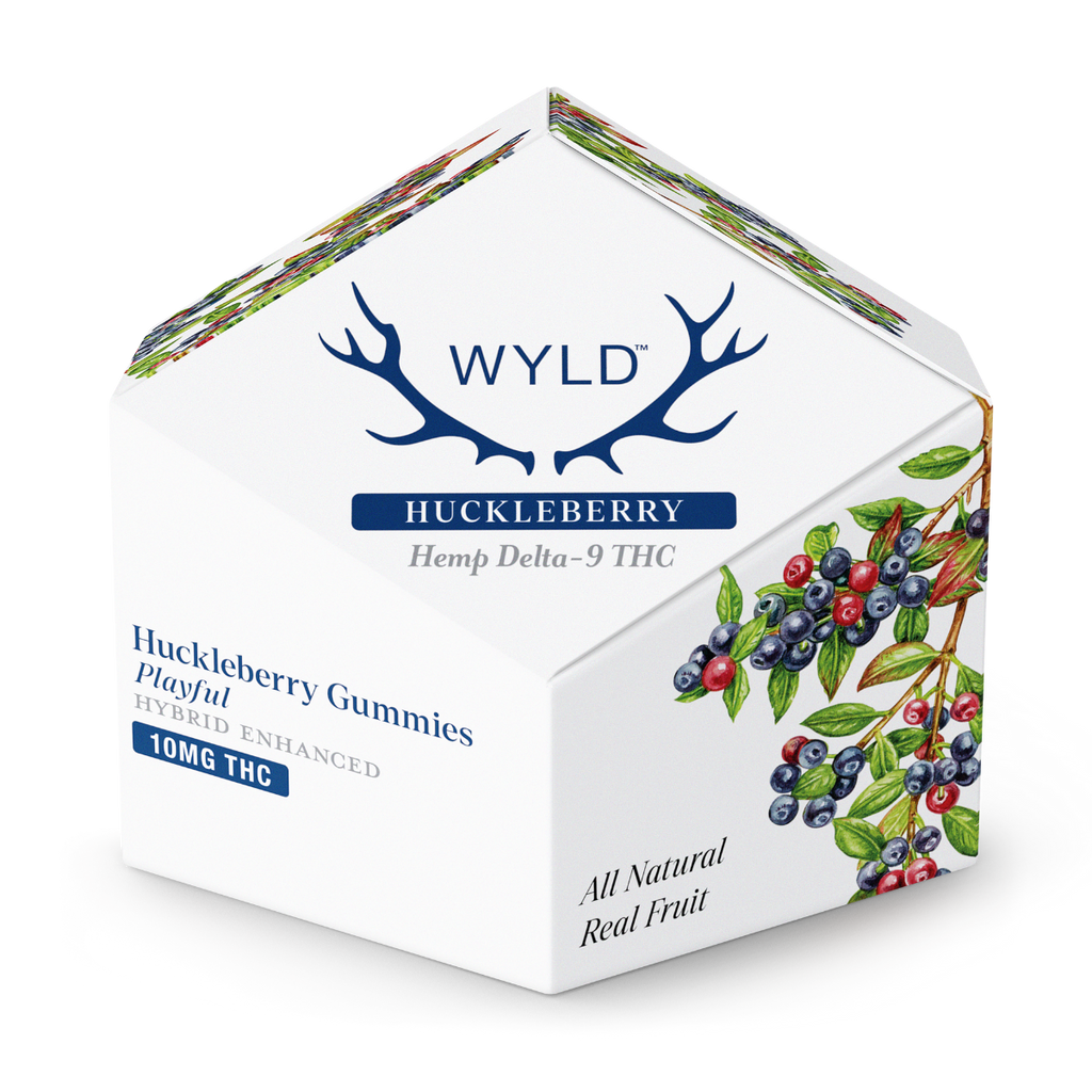 Huckleberry Hybrid THC | Playful - Wyld 10mg THC