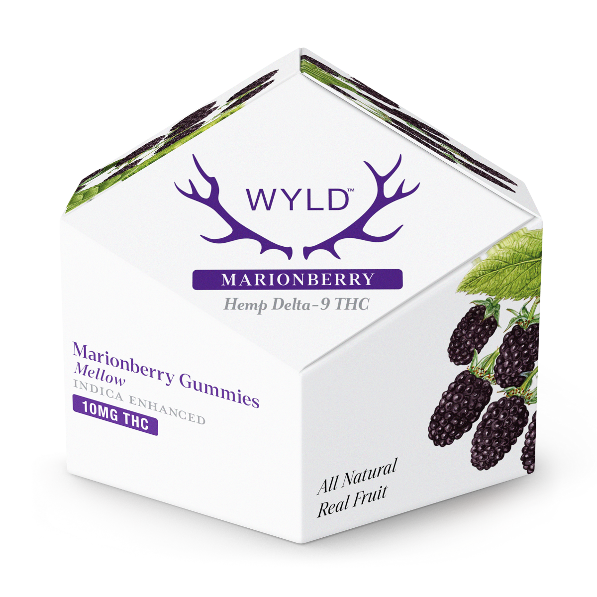 Marionberry Indica THC | Mellow - Wyld 10mg THC