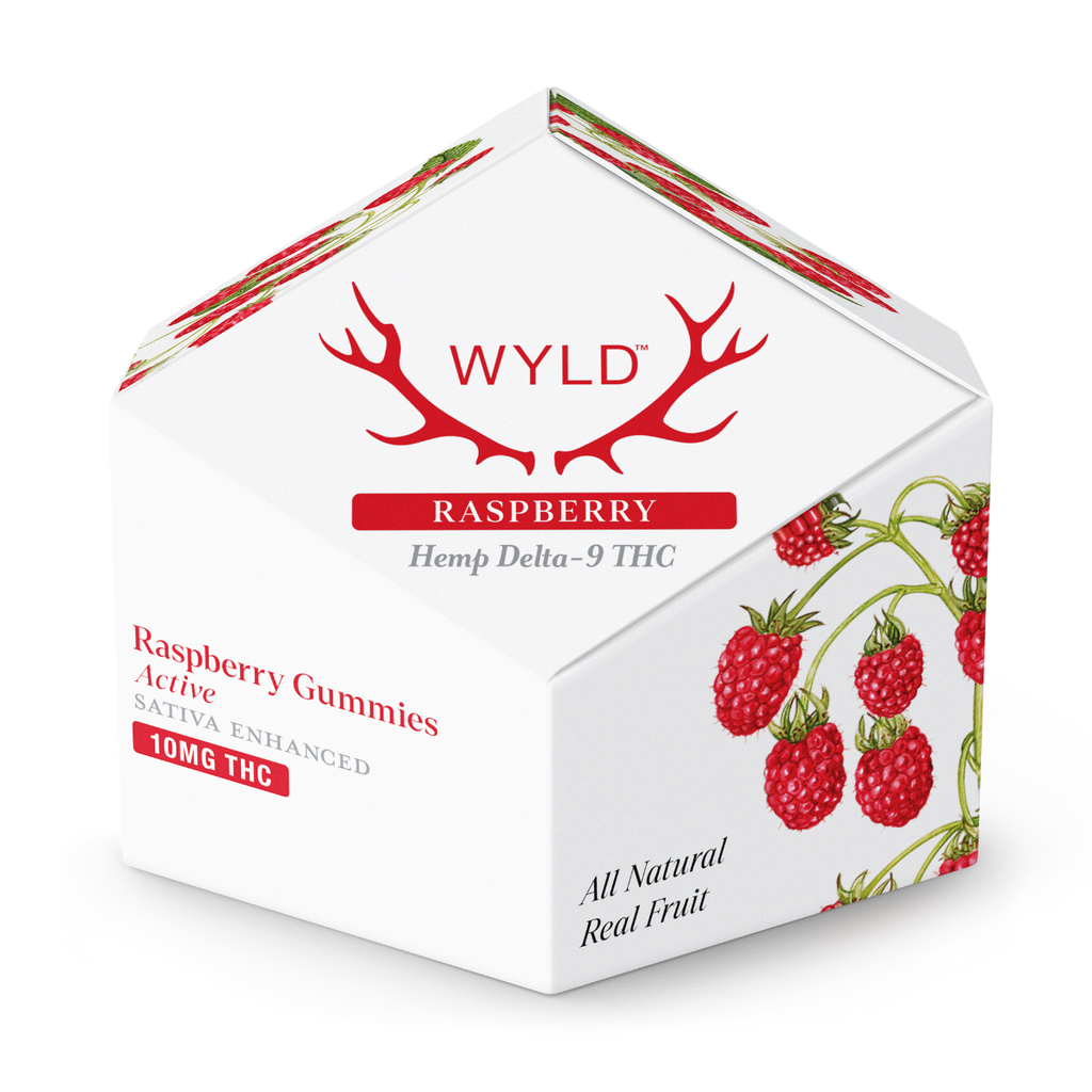 Raspberry Sativa THC | Active - Wyld 10mg THC