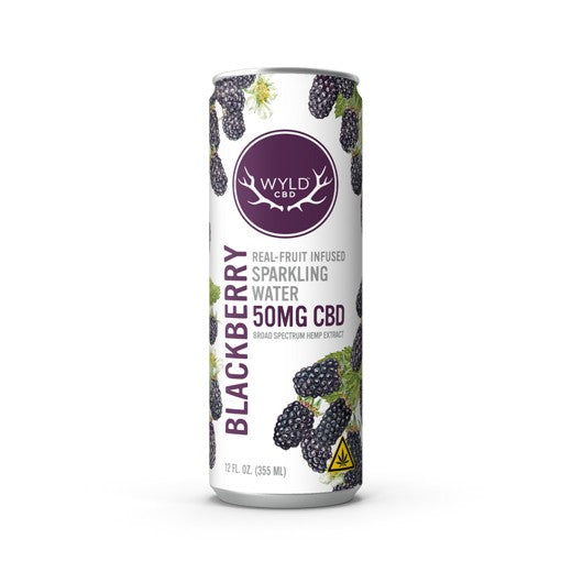Blackberry CBD Seltzer by Wyld