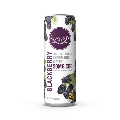 Blackberry CBD Seltzer by Wyld