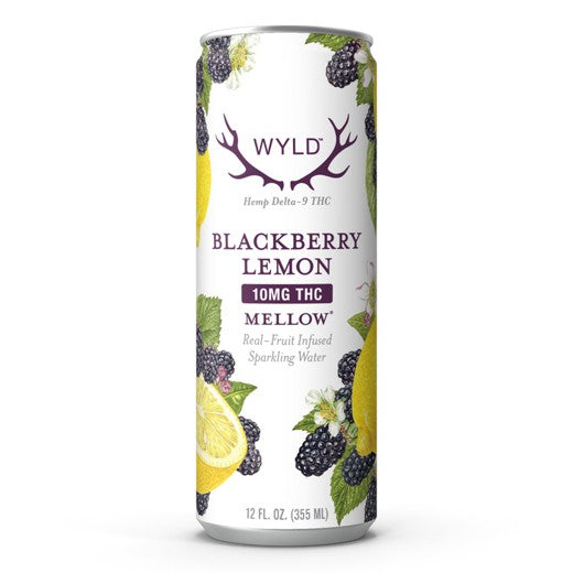 Blackberry Lemon THC Seltzer by Wyld