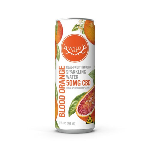 Blood Orange CBD Seltzer by Wyld