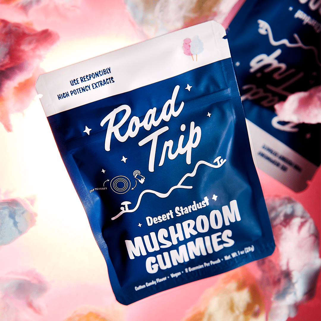 Desert Stardust Mushroom Gummies - Cotton Candy - Smoke Shop Go