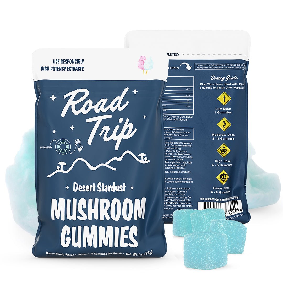 Desert Stardust Mushroom Gummies - Cotton Candy - Smoke Shop Go