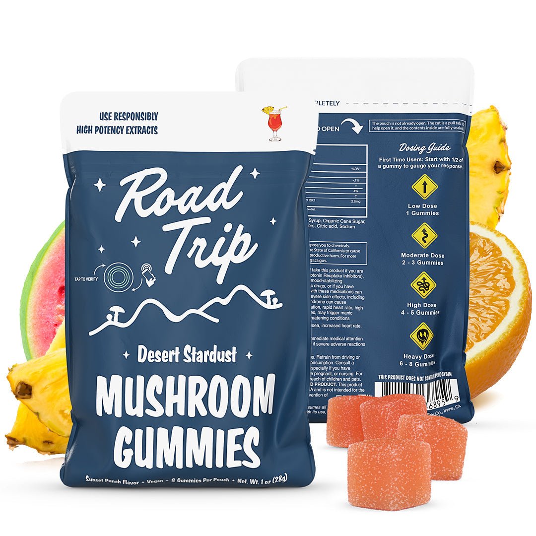 Desert Stardust Mushroom Gummies - Sunset Punch - Smoke Shop Go