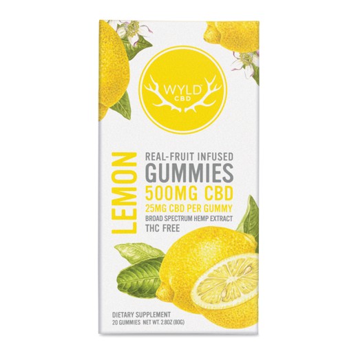 Lemon CBD Gummies by Wyld