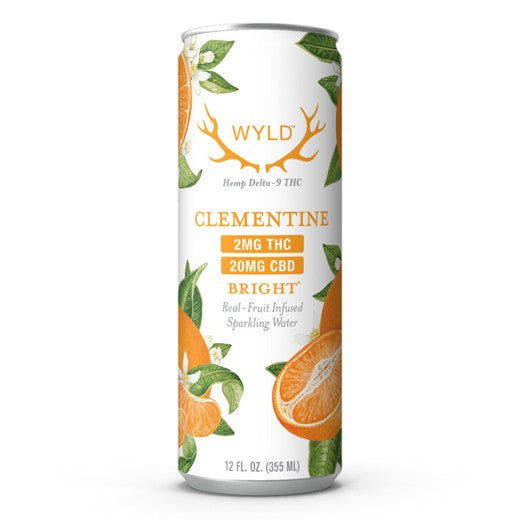 Low-Dose Clementine THC Seltzer by Wyld