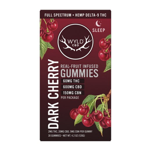Low-Dose Dark Cherry Gummies by Wyld