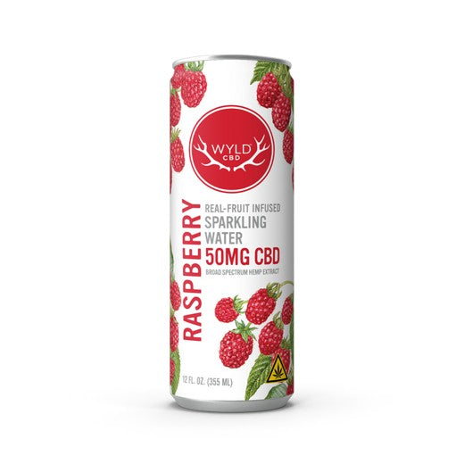 Raspberry CBD Seltzer by Wyld