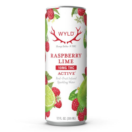 Raspberry Lime THC Seltzer by Wyld