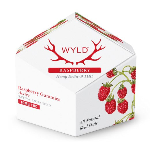 Raspberry THC Gummies by Wyld